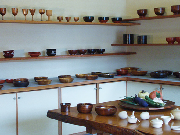 宮原漆器工芸　店内